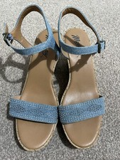 Mantaray ladies denim wedge