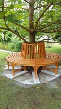 Outdoor Tree Bench Garden