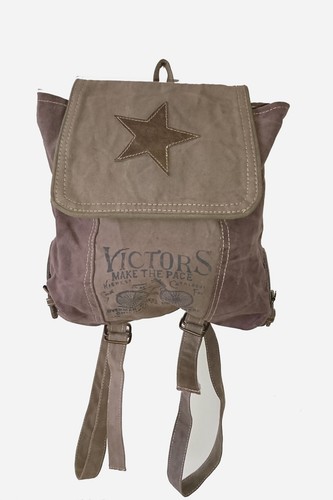 Bicycle canvas leather back - canvas, &