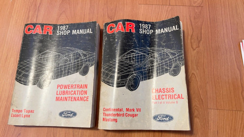 1987 ford car - ford, shop