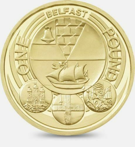 Rare belfast one pound 1 - rare,