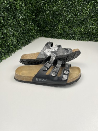 Women black silver floral - black,