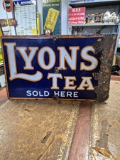 Original Lyons Tea Enamel