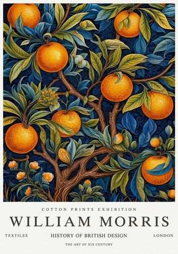 William morris art - a3,