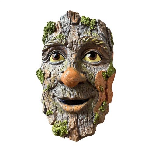 Tree face decor outdoor - tree,