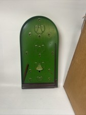 VINTAGE MASTER BOARD CORINTHIAN SILENTA BAGATELLE GAME c1950 - WORKING