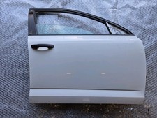 Skoda Octavia MK3 2013 - 2017 Complete O/S Drivers Side Front Door in White LB9A