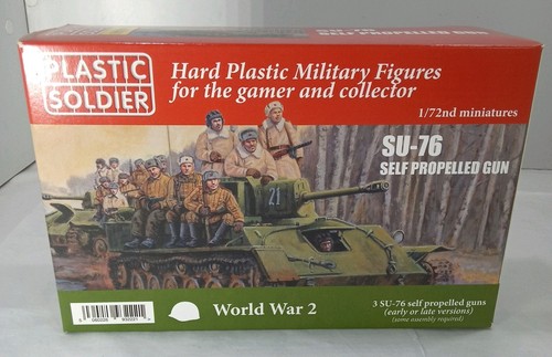 Plastic soldier 72 su 76 - soldier, 1/72