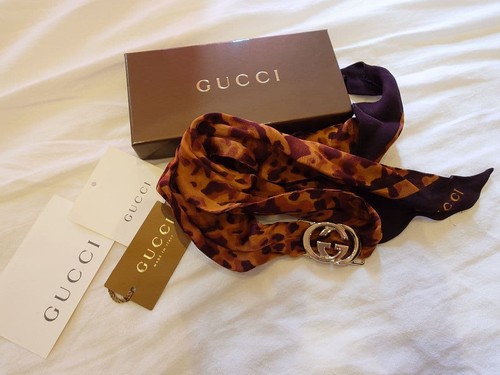Gucci ribbon tie scarf - ribbon,