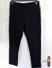 Womens zara black leggings - womens,