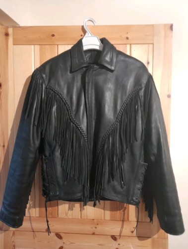 Leather jacket - leather,