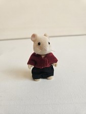 Sylvanian Families Hamilton Mouse Figure Show Jumping Horse Ride Calico Critters