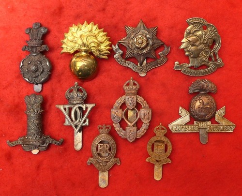 British army cap badges - 10, job