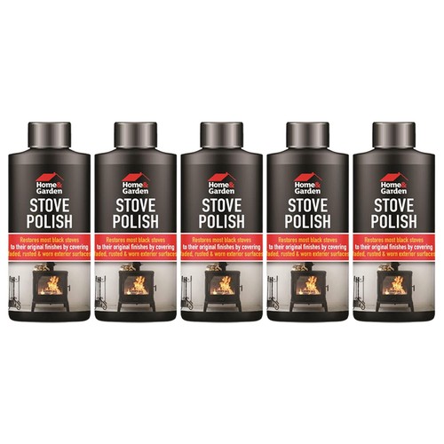 Black stove polish log - black,