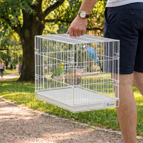 Bird cage foldable - foldable, portable