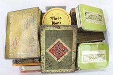  Advertising Tin Metal Boxes Antique Vintage Tobacco Brand Cigarette Box Lloyds