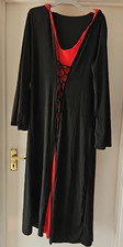 Womens Witch Costume Cosplay  Halloween Hooded Robe Red Size 3XL