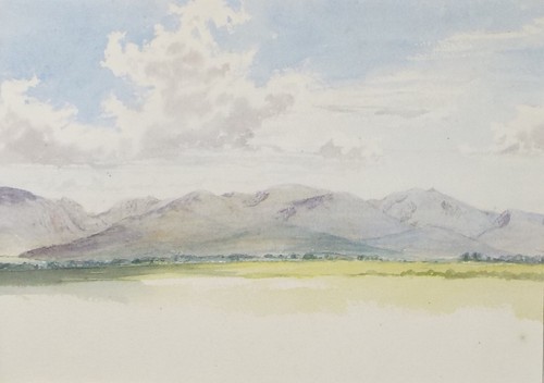 Original watercolour blue - original, watercolour,