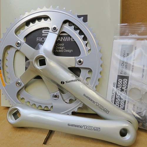 Nos shimano 105 crankset - nos,