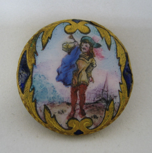 Old jewellery ladies miniature - jewellery,