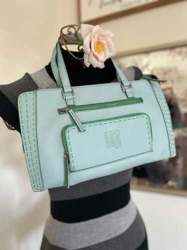 Viavegan pebbled satchel bag - pebbled,