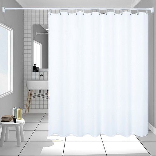 White fabric shower - white,