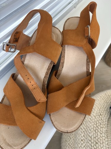 Clarks wedge sandals - clarks,