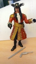 Captain Hook action figure, Hook Film Peter Pan, Mattel 1991, Dustin Hoffman