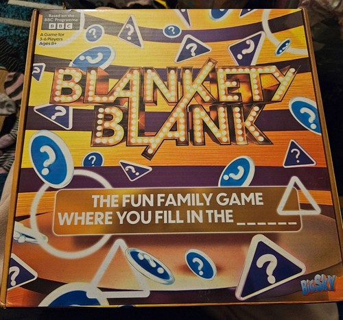 Blankety blank board game - blank,