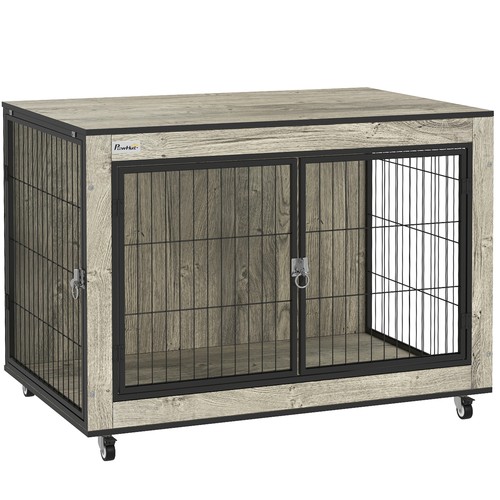 Pawhut dog crate furniture - furniture, on
