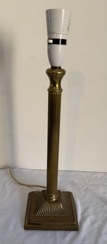 Vintage brass candlestick - vintage,