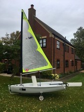 Topper Taz sailing dinghy with trolley & cover