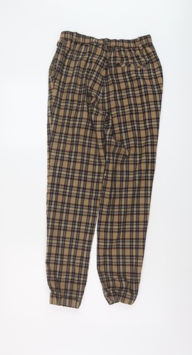Pull bear womens - brown, plaid
