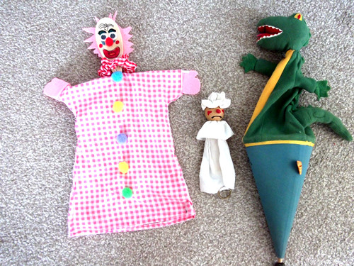 Hand puppets baby - 3, clown