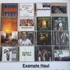 16 Rock/Metal CDs Bulk Lot –