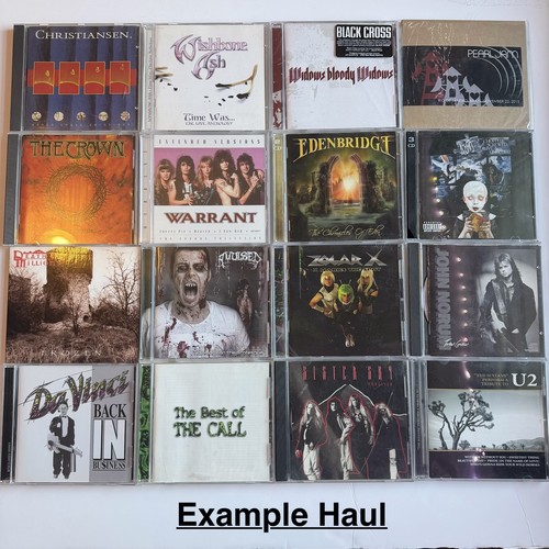 Rock metal cds bulk - 16, rock/metal