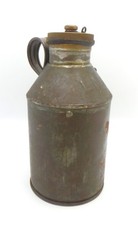 ANTIQUE L.M.S (LONDON, MIDLAND & SCOTTISH) RAILWAYS PARAFFIN / OIL CAN - 8"