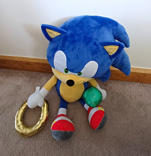 Sonic the hedgehog large - hedgehog, plush