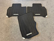 LAND / RANGE ROVER SPORT GENUINE BLACK RUBBER Floor Car Mats Set 2013-2022 L494
