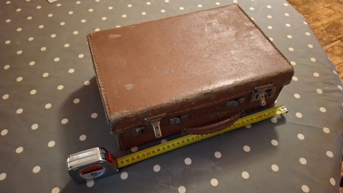 Vintage children suitcase - children's,