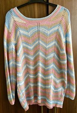 Pastel Striped Knit Jumper –