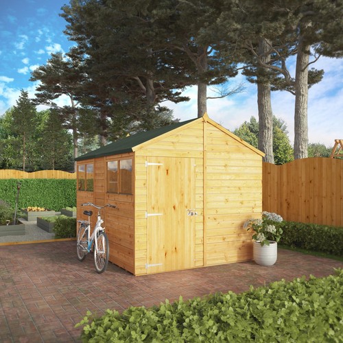 10x8 wooden garden shed - 10x8,