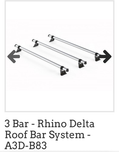 Rhino delta bar roof bars - 3,