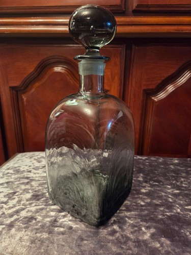 Italian smoke glass - smoke,