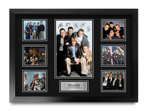 Westlife framed artwork - westlife, a2
