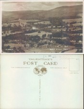 Blair Atholl from Tulloch Hill Valentine s Landscapes Cities Towns Real Photo