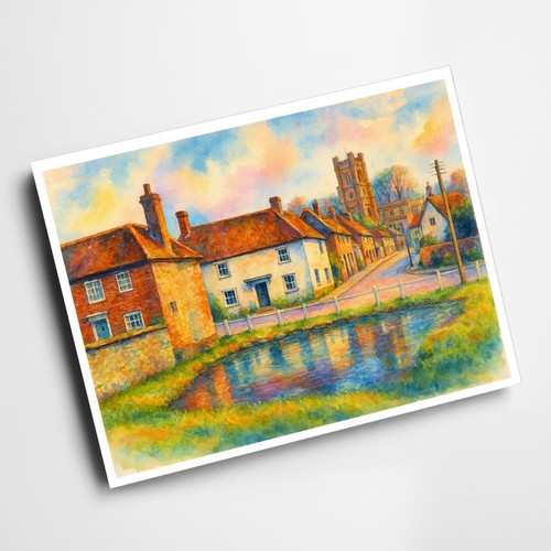 Print the pond - the, &