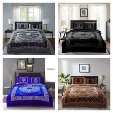 King Size 2 Ply Mink Blanket Heavy Thick Warm Soft Bed Blanket Winter Throw