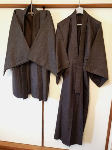 Kimono and haori japanese - kimono,