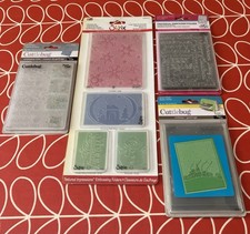 Bundle Of Christmas embossing Folders. Sizzix, Cuttlebug etc. Snowflakes etc